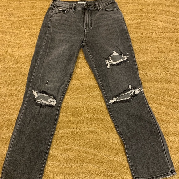 Pacsun Size 27 Mom Light Black Jean - Picture 2 of 11